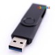 USB 3.0 Flash Drive Thumb Stick Rotate Genuine True Storage